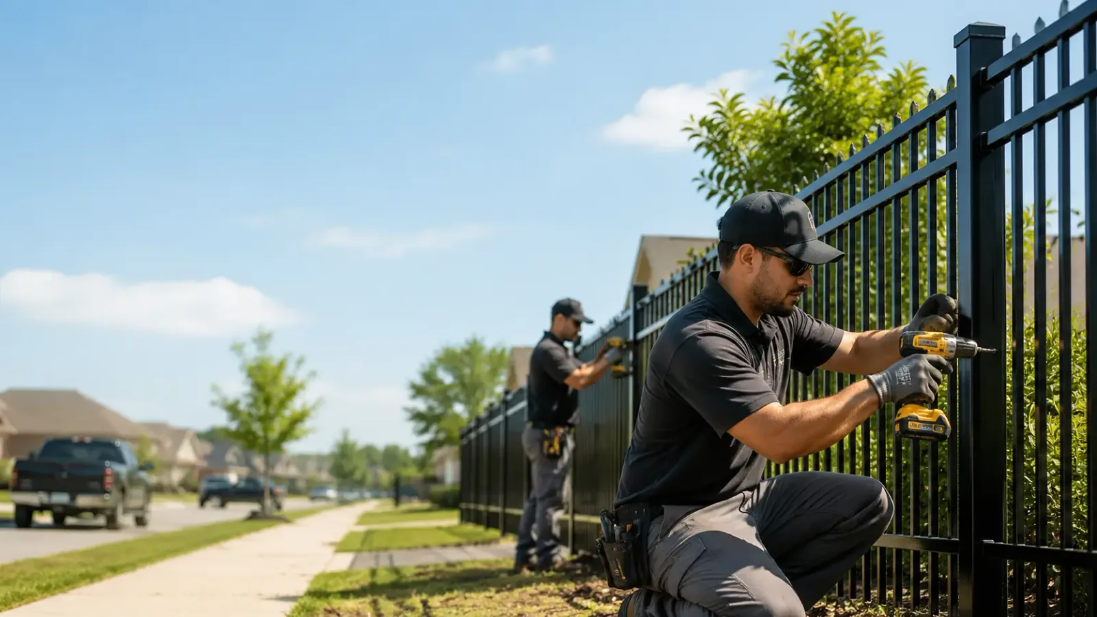 Metal Fence Installation in Darlington, IN